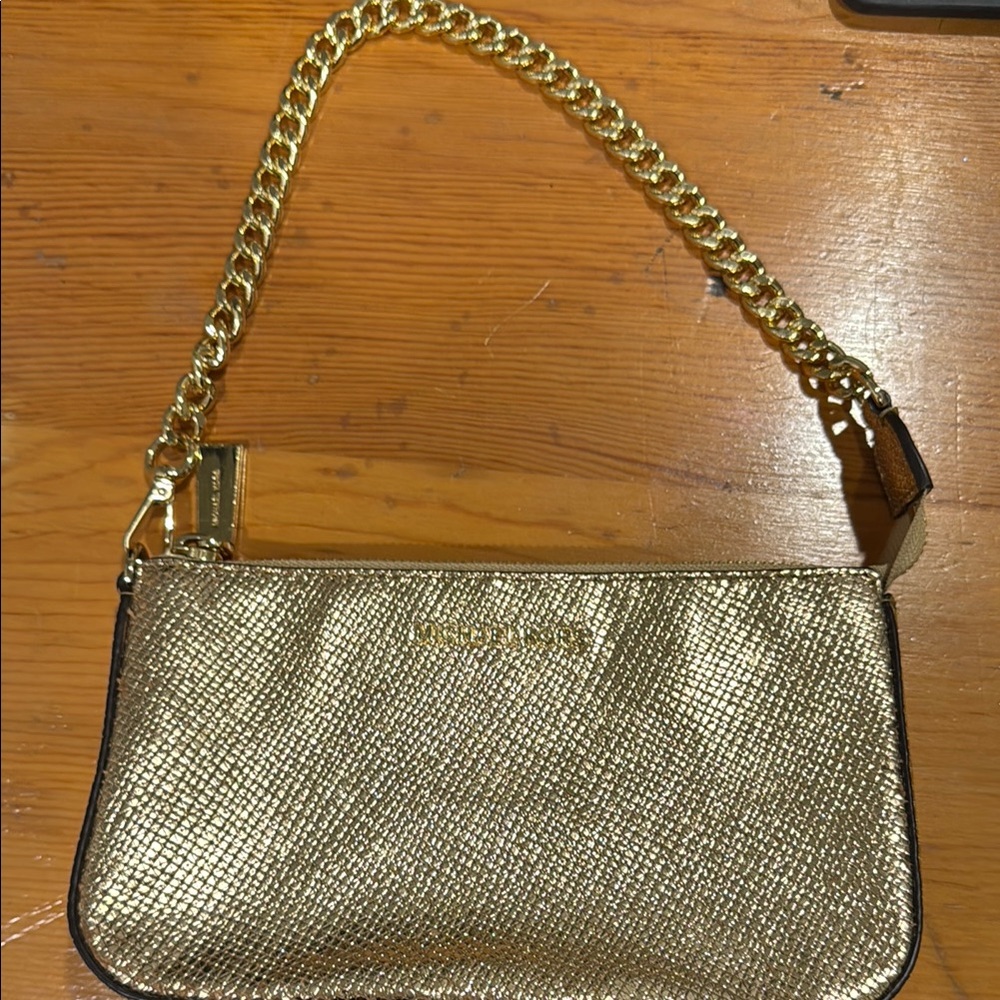 Michael Kors Gold Wristlet‎